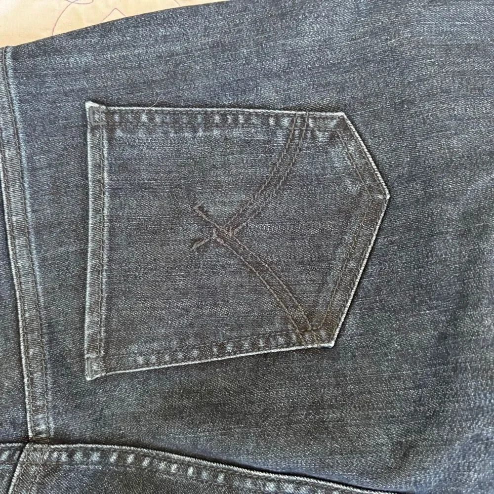 QOR Performance Denim Jean – Size 28x29 | Dark Wash | High Rise Skinny | Elaster - Picture 5 of 7